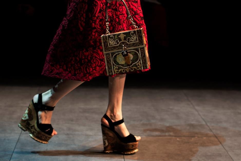 This style display had vegan leather-based