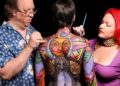 Wedding and Party Event Body Paint Models in London