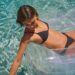 Model’s Bikini Shoot On Beach Ruined By Pensioner In Speedos